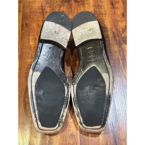 Avventura Handmade Men’s Black Leather Suede Loafers 9 M Luxury European Avventura Products for Sale up to 90% Off Retail: Poshmark main image 4